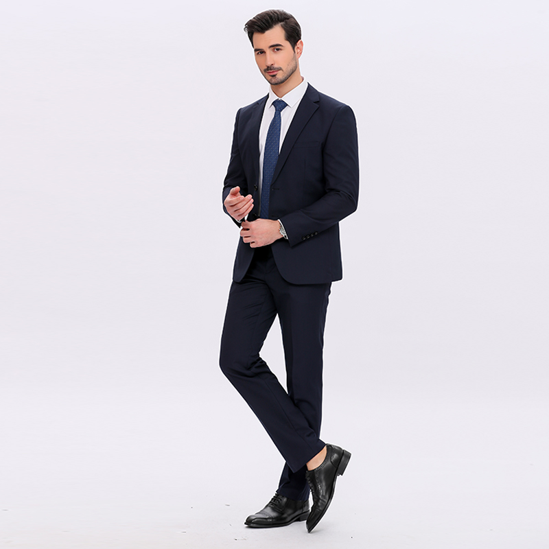 Korean Men Formal Wear - ชุดสูทแฟชั่นผู้ชายสองกระดุมสองชิ้นสไตล์เกาหลีทรงเข้ารูปสมาร์ทแคชชวลสำหรับทำงานในสำนักงานหรือโอกาสทางการ