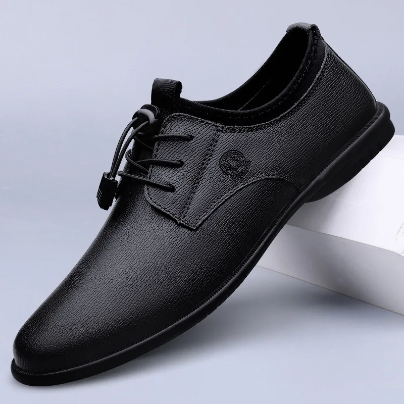 Men'S Formal Office Wear Shoes - XIHAHA รองเท้าหนังผู้ชาย Breathable หนังนุ่มด้านล่างนุ่มฤดูใบไม้ผลิและฤดูใบไม้ร่วงที่ดีที่สุดธุรกิจอย่างเป็นทางการสวมใส่สบายๆชายรองเท้า