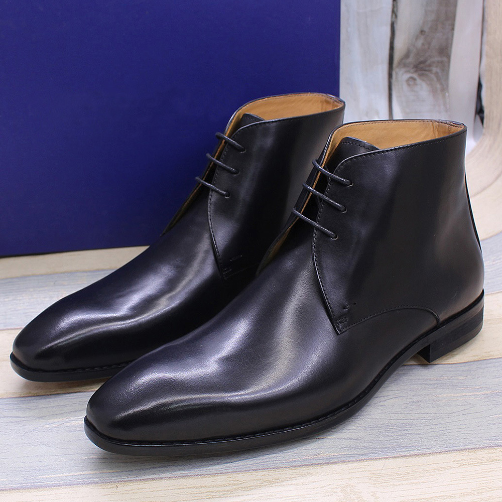 Korean Men Formal Wear - ใหม่แฟชั่น Handmade ผู้ชายรองเท้า Cowhide ธุรกิจสวมใส่อย่างเป็นทางการเกาหลีรุ่นหนังรองเท้าหนังนิ่มลูกไม้รองเท้าผู้ชาย