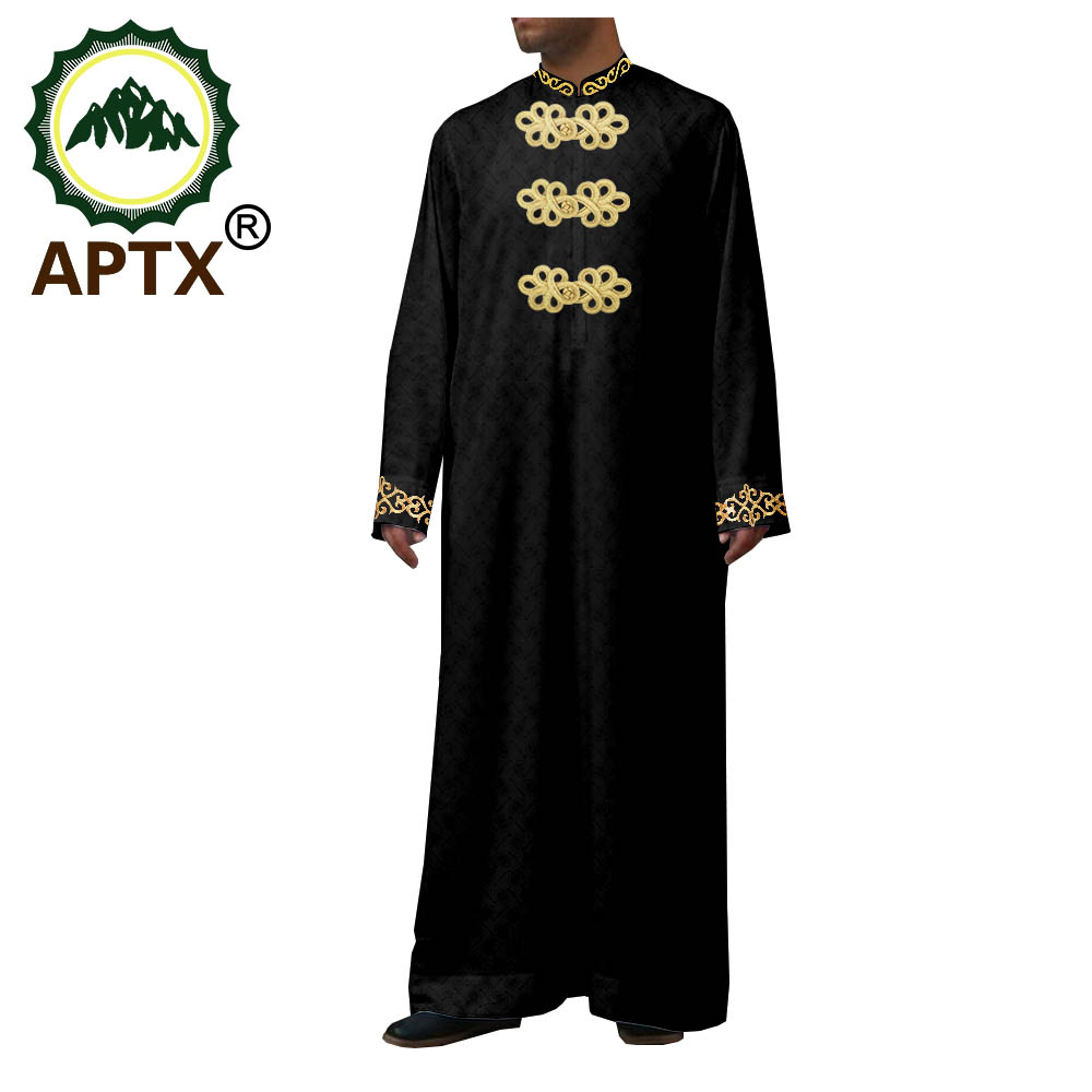 Men Formal Wear Clothes - แอฟริกันเสื้อผ้าสําหรับชายมุสลิม Robe เดี่ยวหลวม Abaya Casual แฟชั่น