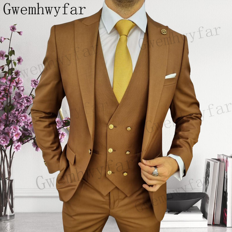 Gwenhwyfar เจ้าบ่าว Peaked Lap - Men Formal Wear Pants บทวิจารณ์และราคา