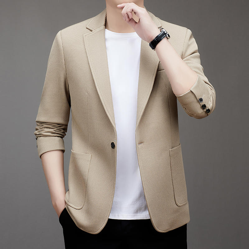 ชุดสูทผู้ชายแบบกระดุมเดียว แฟช - Men Formal Wear Clothes บทวิจารณ์และราคา