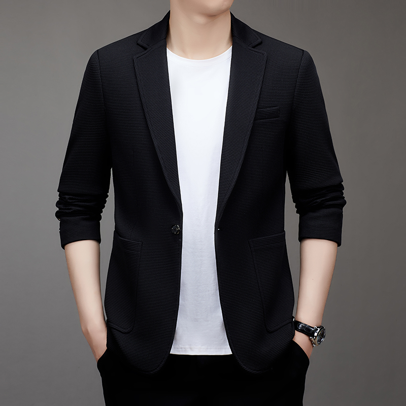 ชุดสูทผู้ชายแบบกระดุมเดียว แฟช - Men Formal Wear Clothes บทวิจารณ์และราคา