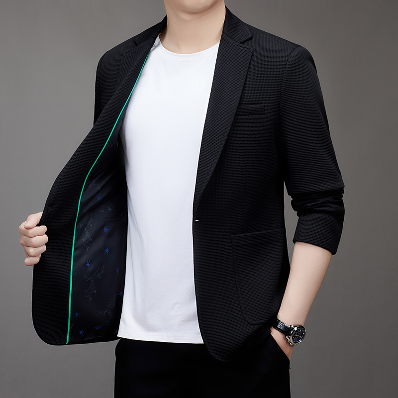 ชุดสูทผู้ชายแบบกระดุมเดียว แฟช - Men Formal Wear Clothes บทวิจารณ์และราคา