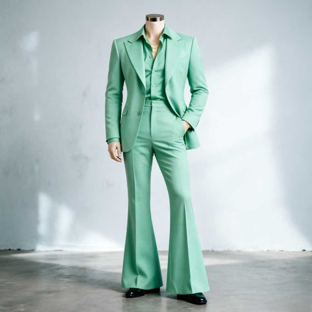 ชุดสูทผู้ชายทรงเข้ารูปพร้อมกาง - Men Formal Wear Wedding Guest บทวิจารณ์และราคา