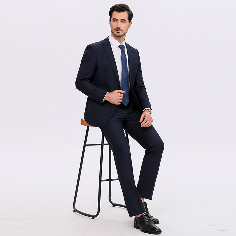 ชุดสูทแฟชั่นผู้ชายสองกระดุมสอง - Korean Men Formal Wear บทวิจารณ์และราคา