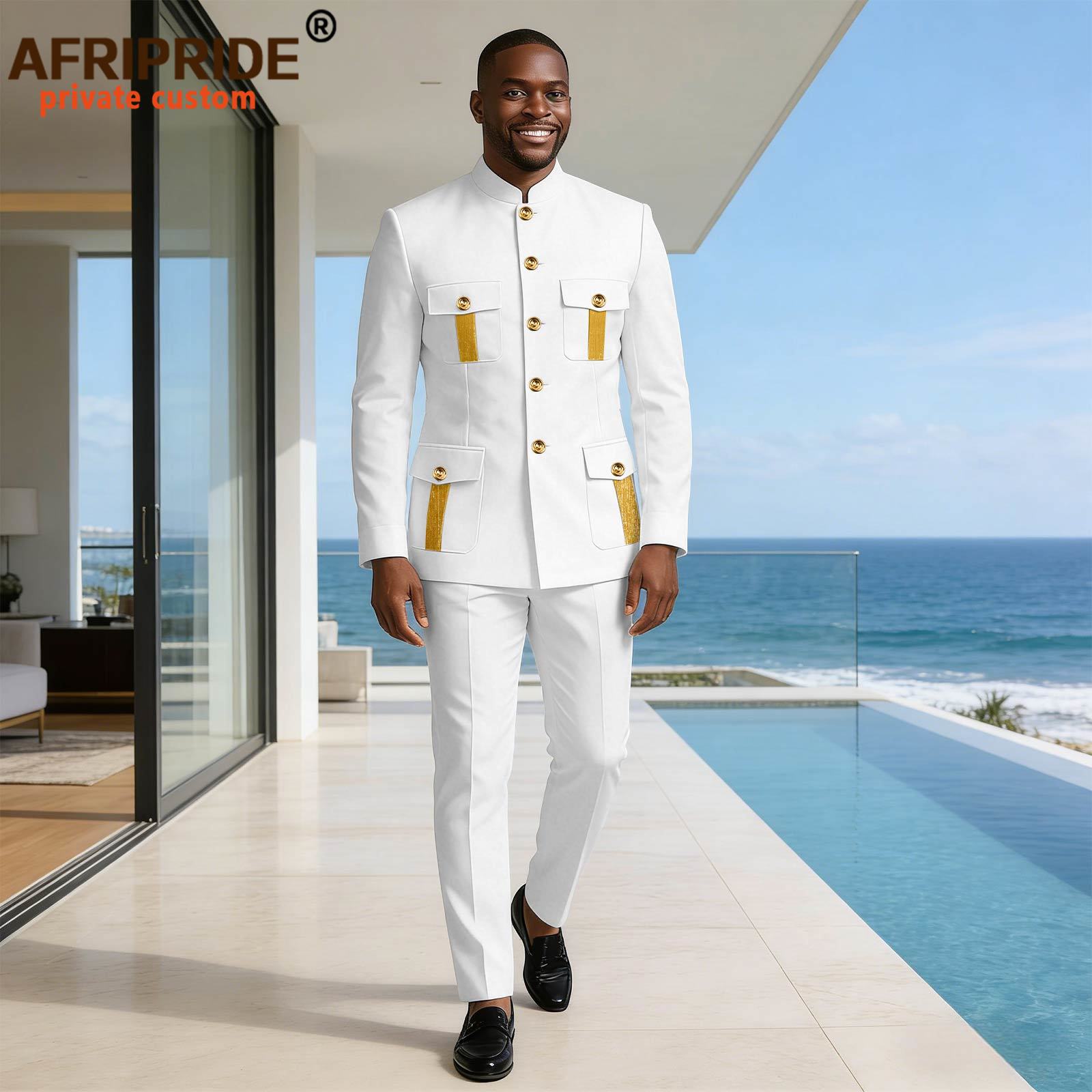 ชุดสูทผู้ชายแบบกระดุมแถวเดียว  - Men Formal Wear Clothes บทวิจารณ์และราคา