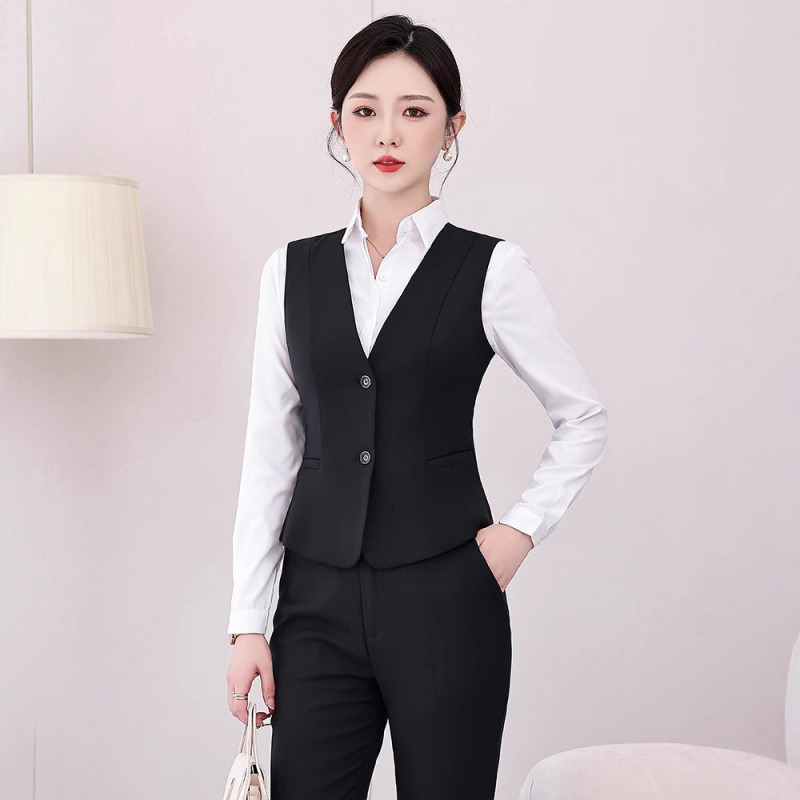 เสื้อกั๊กมืออาชีพสำหรับผู้หญิง - Dress Pant Flat Front บทวิจารณ์และราคา
