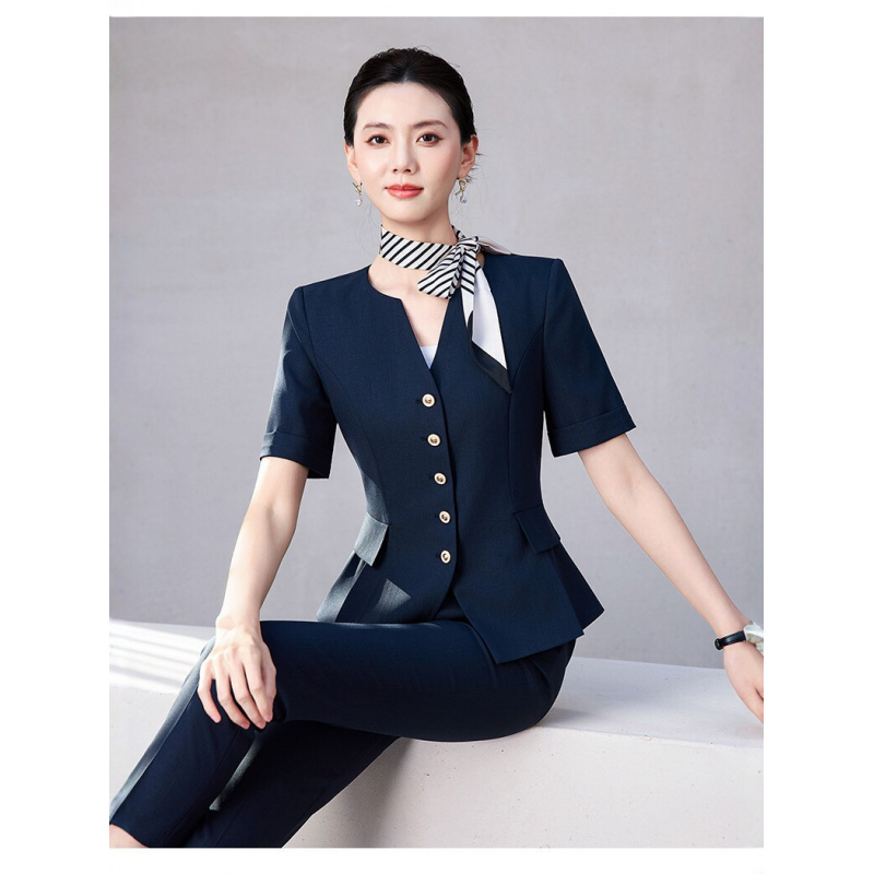 ชุดเดรสสูทแขนสั้นสำหรับผู้หญิง - Dress Pant Flat Front บทวิจารณ์และราคา