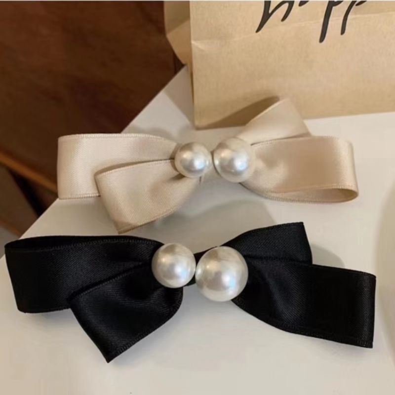 โบว์ผูกผมใหม่สำหรับกิ๊บติดผมขอ - Tie Bar Clip บทวิจารณ์และราคา