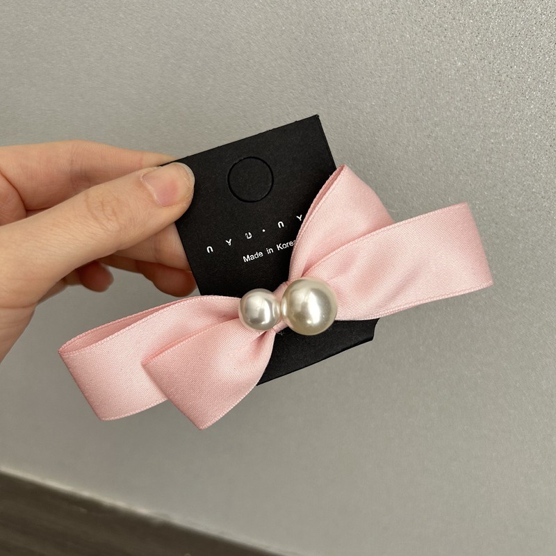 โบว์ผูกผมใหม่สำหรับกิ๊บติดผมขอ - Tie Bar Clip บทวิจารณ์และราคา