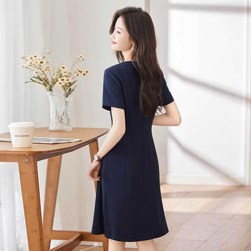 ชุดเดรสคอวีใหม่สำหรับฤดูร้อนสำ - Dress Pant Flat Front บทวิจารณ์และราคา