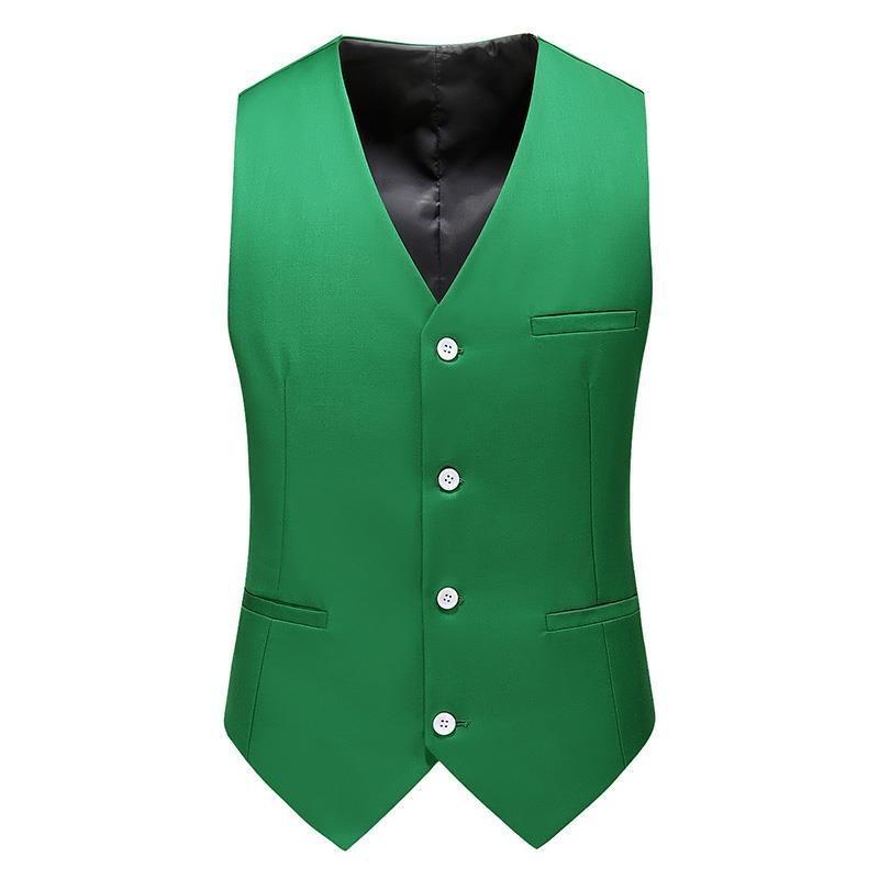 เสื้อกั๊กผู้ชาย 19 สี สีพื้น แ - Men Formal Wear Vest บทวิจารณ์และราคา