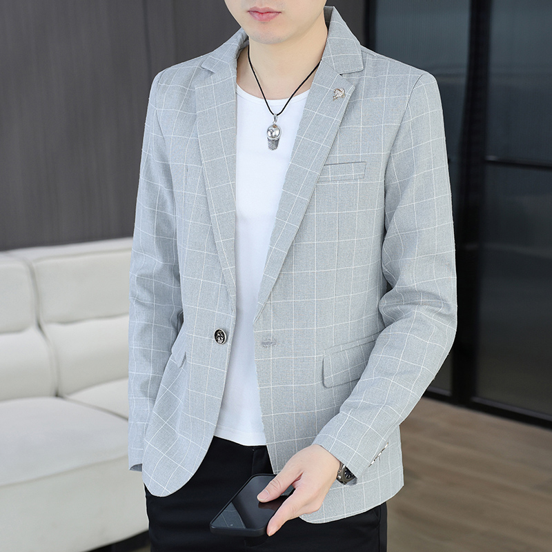 เสื้อเบลเซอร์ผู้ชายสำหรับกิจกร - Korean Men Formal Wear บทวิจารณ์และราคา