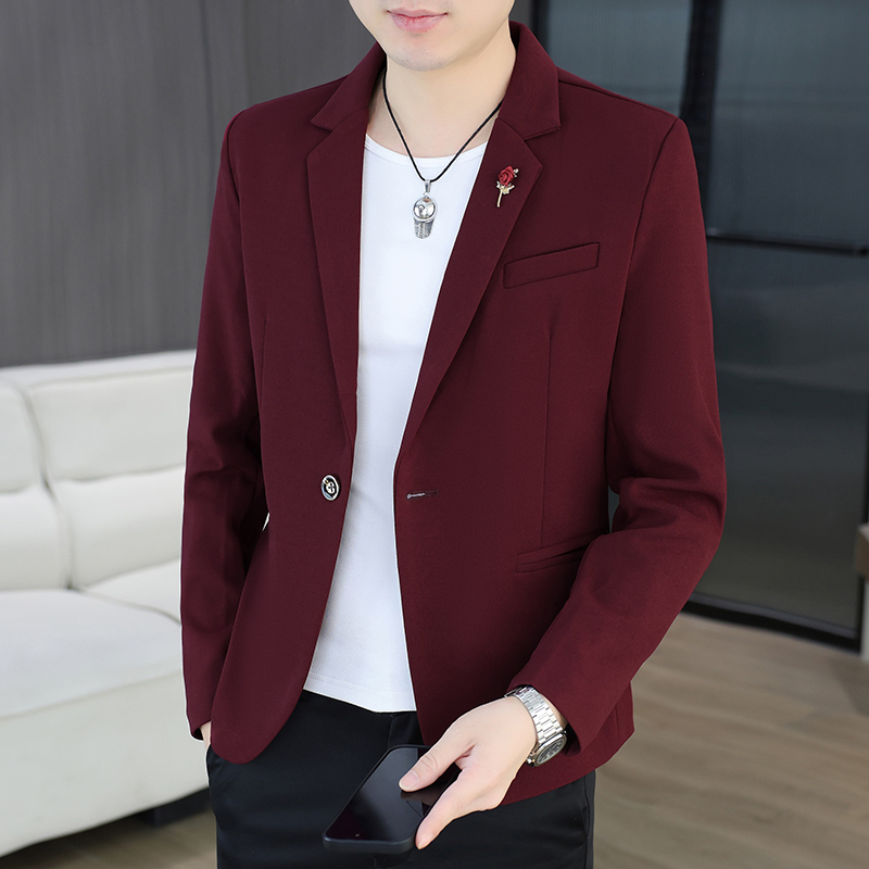 เสื้อเบลเซอร์ผู้ชายสำหรับกิจกร - Korean Men Formal Wear บทวิจารณ์และราคา