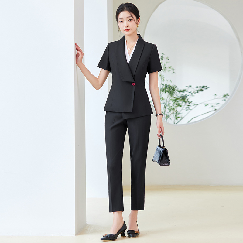 ชุดสูทแขนสั้นใหม่ประจำฤดูร้อนป - Dress Pant Flat Front บทวิจารณ์และราคา