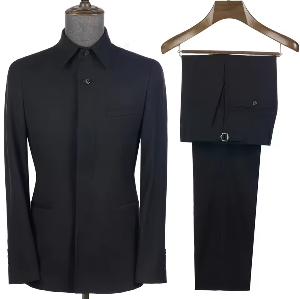 ชุดซาฟารีสั่งตัดสำหรับผู้ชาย 2 - Men Formal Wear Pants บทวิจารณ์และราคา