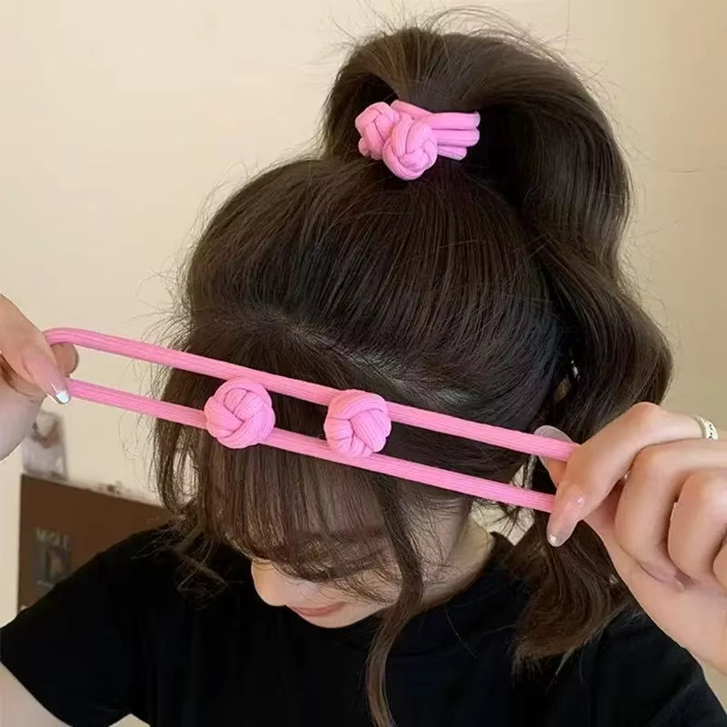 ยางมัดผมสีลูกกวาด ยืดหยุ่นสูง  - Tie Bar Clip บทวิจารณ์และราคา