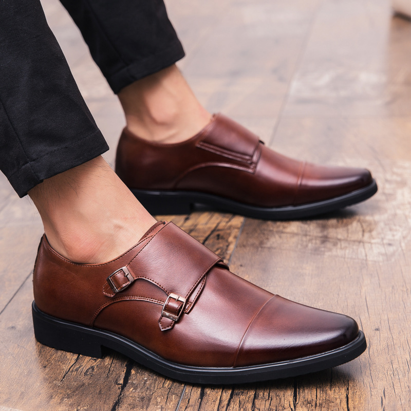รองเท้าอ็อกซ์ฟอร์ดผู้ชายสีดำแล - Men'S Formal Office Wear Shoes บทวิจารณ์และราคา