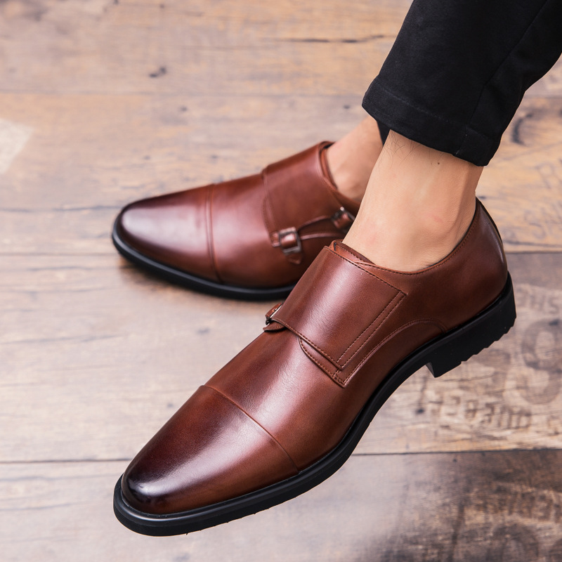 รองเท้าอ็อกซ์ฟอร์ดผู้ชายสีดำแล - Men'S Formal Office Wear Shoes บทวิจารณ์และราคา
