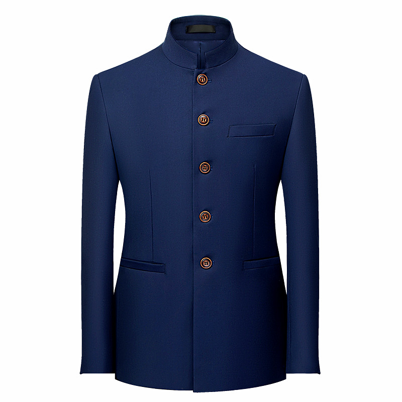 เสื้อสูทผู้ชายสไตล์จีน แขนยาว  - Korean Men Formal Wear บทวิจารณ์และราคา
