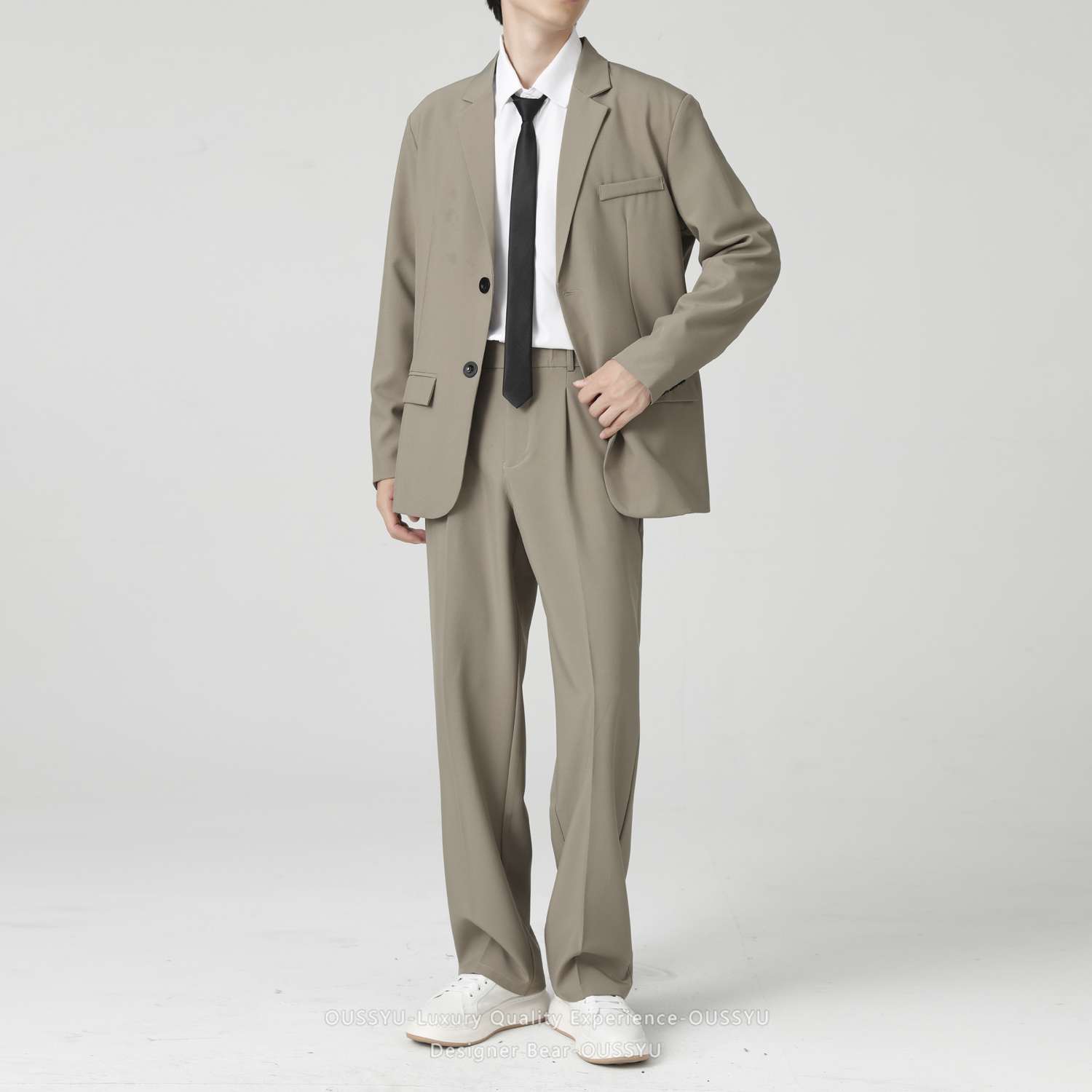 ชุดสูทลำลองผู้ชาย 2 ชิ้น คุณภา - Korean Men Formal Wear บทวิจารณ์และราคา