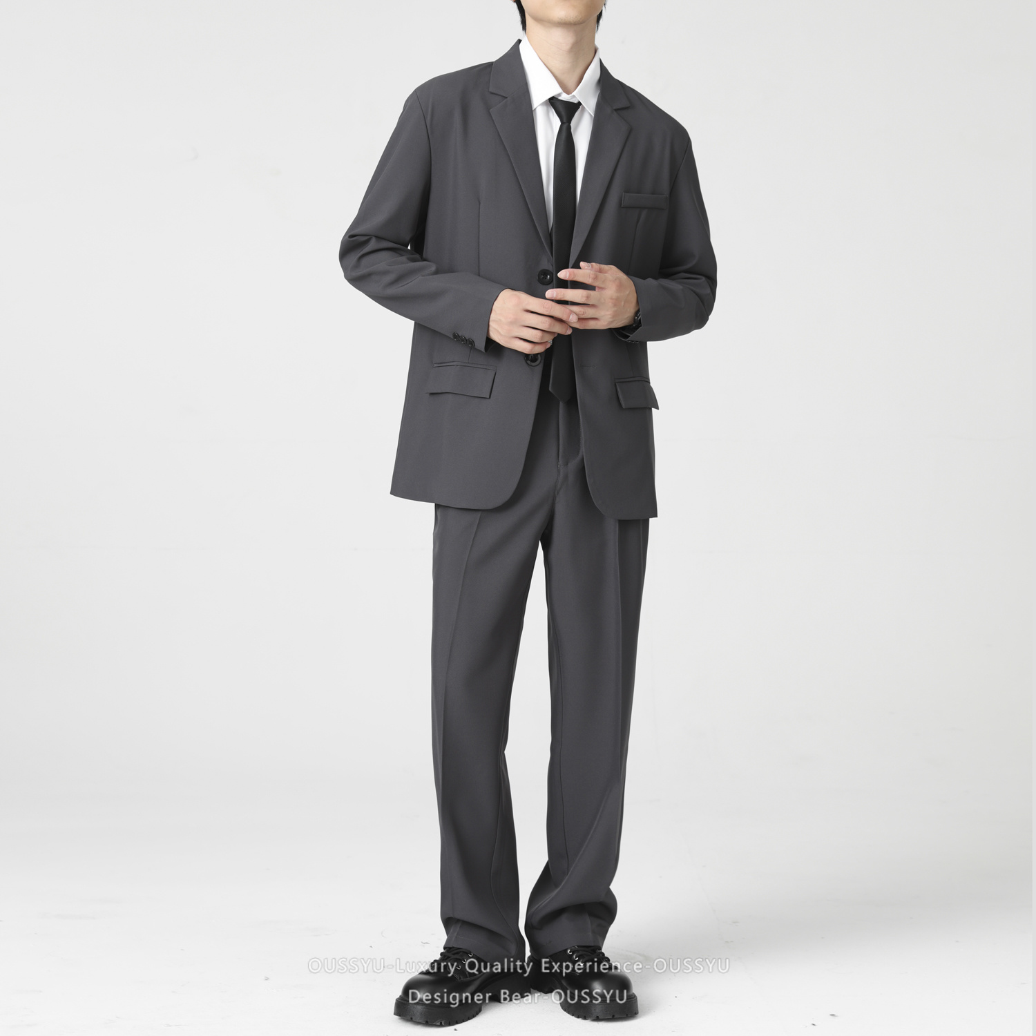 ชุดสูทลำลองผู้ชาย 2 ชิ้น คุณภา - Korean Men Formal Wear บทวิจารณ์และราคา