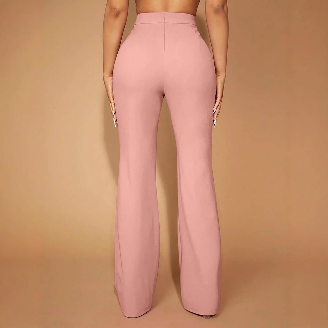 กางเกงขายาวผู้หญิงสำหรับฤดูร้อ - Dress Pant Flat Front บทวิจารณ์และราคา