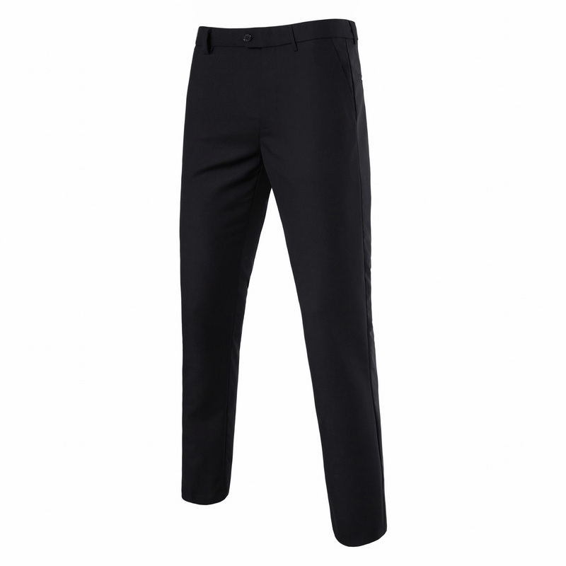กางเกงขายาวทรงสลิมฟิตสำหรับผู้ - Dress Pant Flat Front บทวิจารณ์และราคา