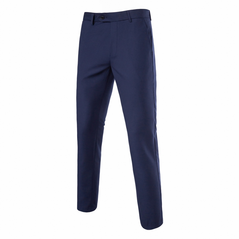 กางเกงขายาวทรงสลิมฟิตสำหรับผู้ - Dress Pant Flat Front บทวิจารณ์และราคา