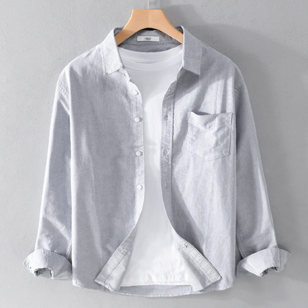 เสื้อเชิ้ตแขนยาวผู้ชายแฟชั่น ส - Korean Men Formal Wear บทวิจารณ์และราคา