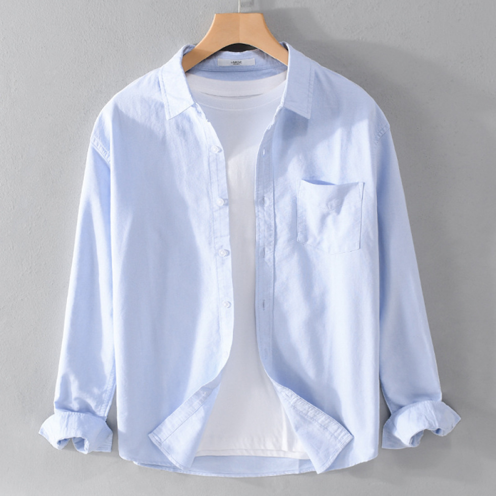เสื้อเชิ้ตแขนยาวผู้ชายแฟชั่น ส - Korean Men Formal Wear บทวิจารณ์และราคา