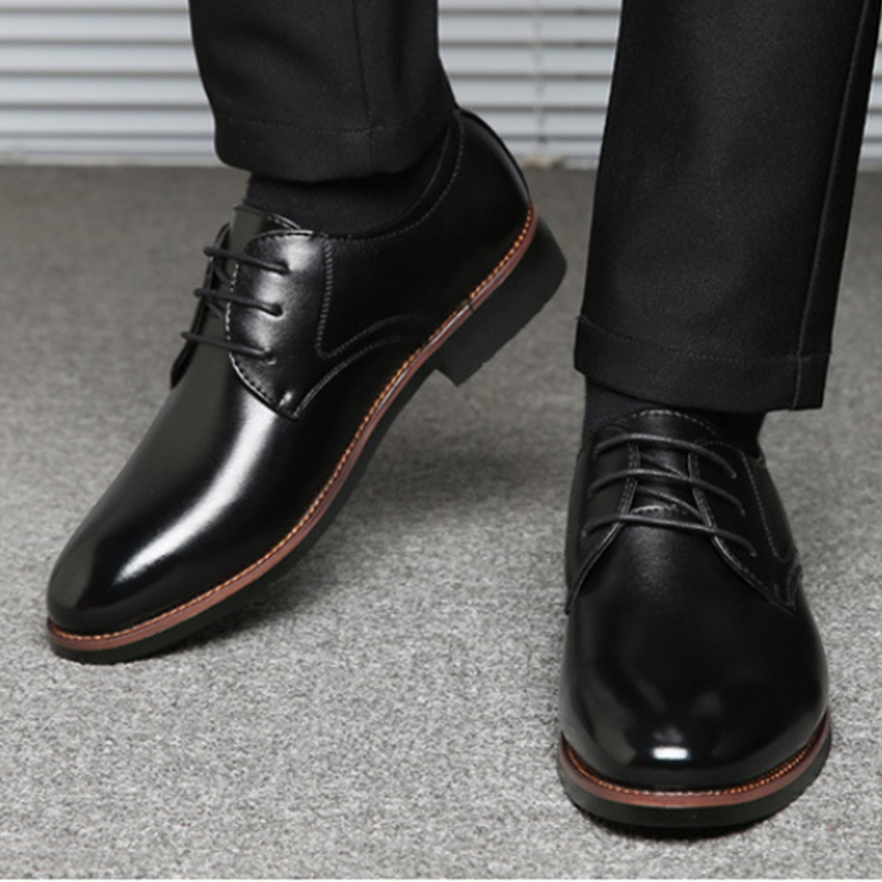 รองเท้าหนังผู้ชายสไตล์ลำลองทาง - Korean Men Formal Wear บทวิจารณ์และราคา