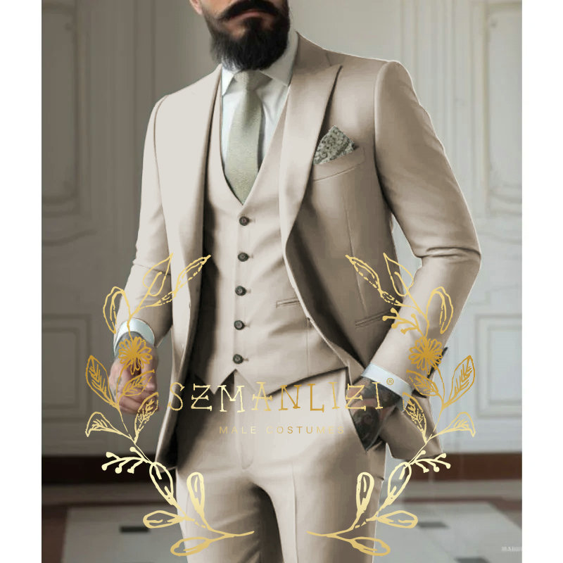 แสงสีเขียวชุดผู้ชายชุด 3 ชิ้นง - Men Formal Wear Pants บทวิจารณ์และราคา