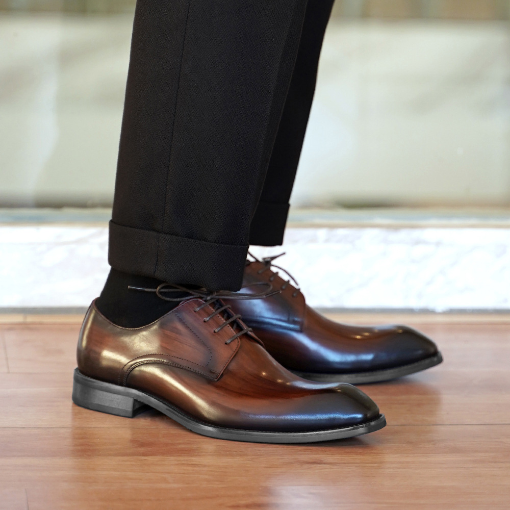 ผู้ชายธุรกิจรองเท้า Distressed - Men'S Formal Office Wear Shoes บทวิจารณ์และราคา