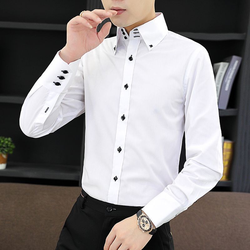 ฤดูใบไม้ผลิฤดูใบไม้ร่วงผู้ชายเ - Korean Men Formal Wear บทวิจารณ์และราคา