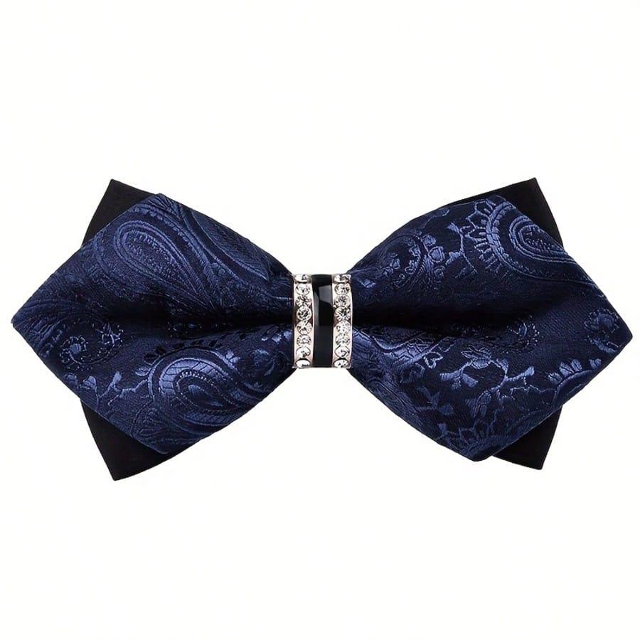 โบว์ไทผ้าซาตินลายแจ็คการ์ดสำหร - Formal Wear For Men Yellow บทวิจารณ์และราคา