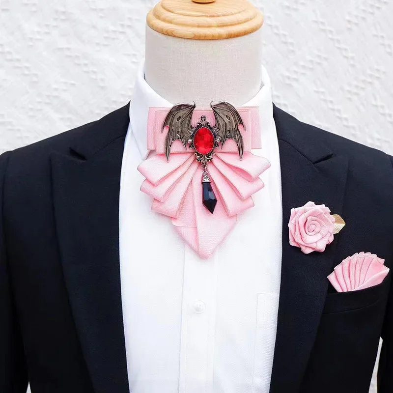 ชุดเข็มกลัดผูกโบว์สำหรับผู้ชาย - Korean Men Formal Wear บทวิจารณ์และราคา