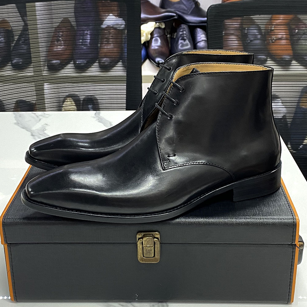 ใหม่แฟชั่น Handmade ผู้ชายรองเ - Korean Men Formal Wear บทวิจารณ์และราคา