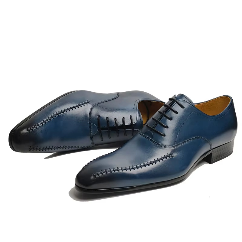 รองเท้าหนังแท้ผู้ชายระดับไฮเอน - Men'S Formal Office Wear Shoes บทวิจารณ์และราคา