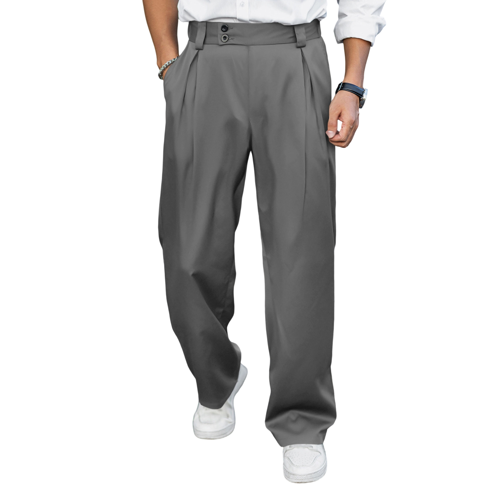 2026 กางเกงเดรสขากว้างสำหรับผู - Dress Pant Flat Front บทวิจารณ์และราคา