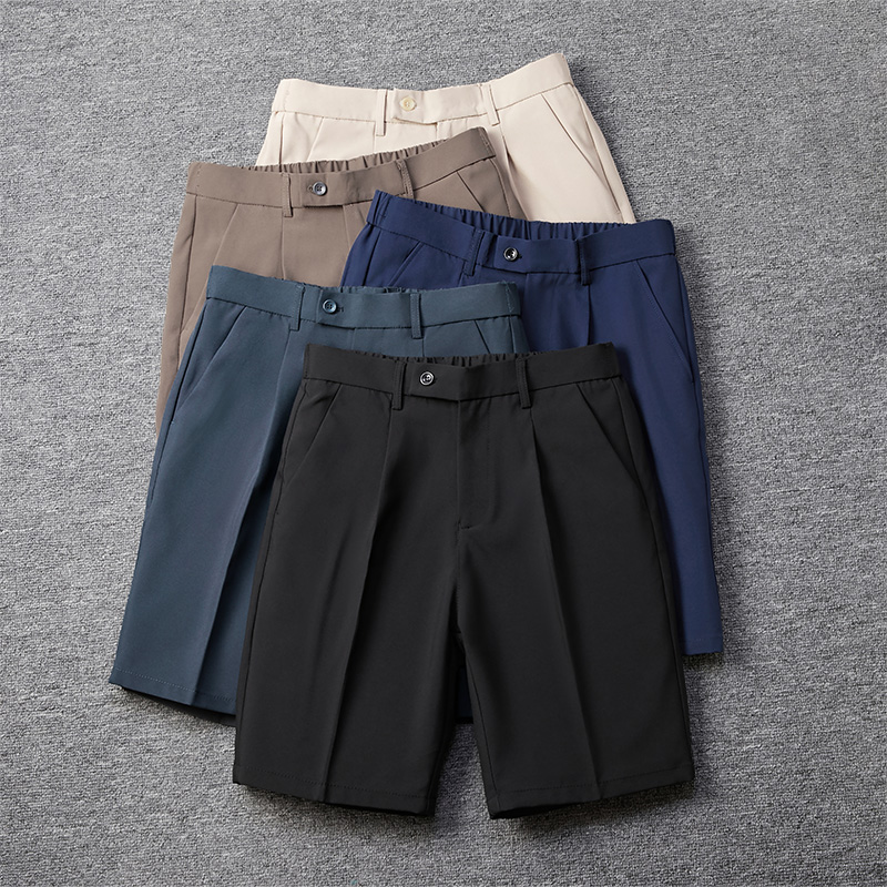 กางเกงขาสั้นผู้ชายแฟชั่นญี่ปุ่ - Men Formal Wear Summer บทวิจารณ์และราคา