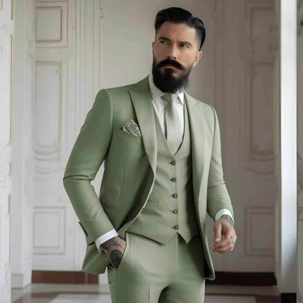 ชุดทักซิโด้สีกากีสำหรับผู้ชาย  - Khaki Formal Wear Men บทวิจารณ์และราคา