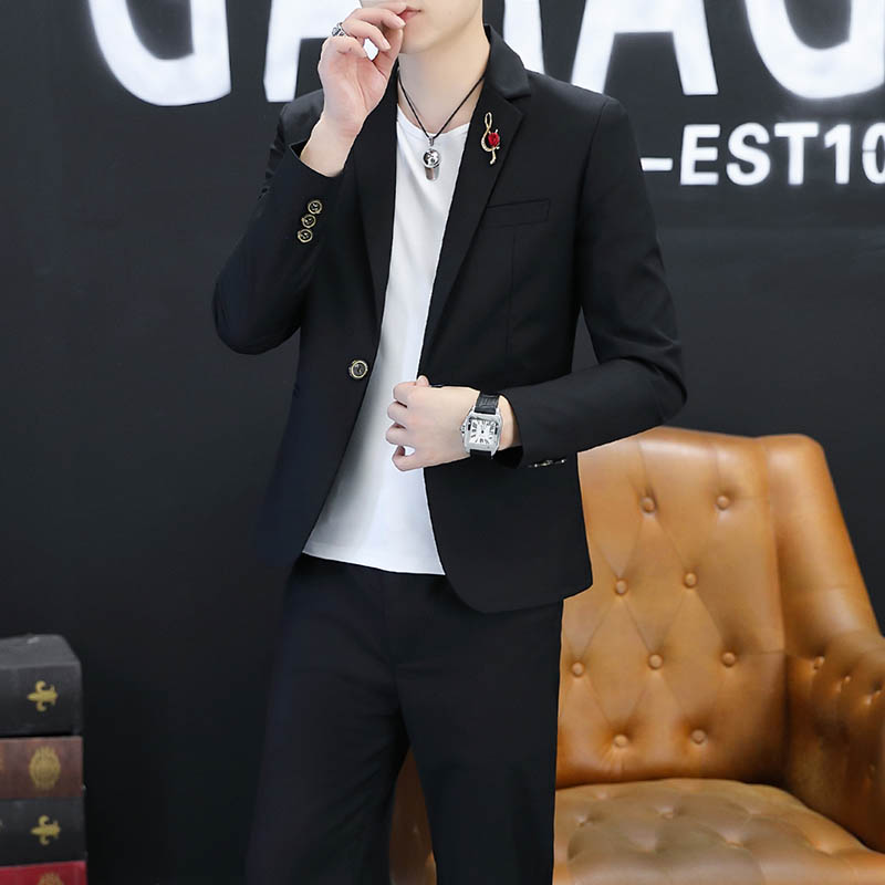 เสื้อแจ็คเก็ตสไตล์เกาหลีเท่ห์ท - Korean Men Formal Wear บทวิจารณ์และราคา