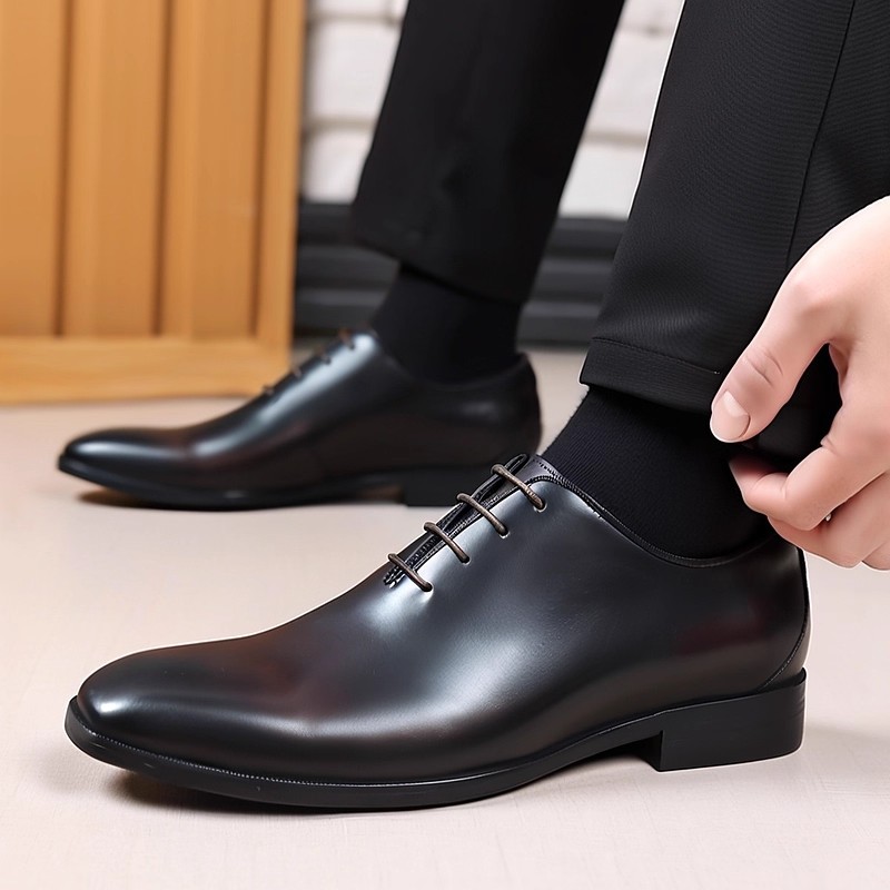 Designer ของแท้หนัง Mens Whole - Men'S Formal Office Wear Shoes บทวิจารณ์และราคา