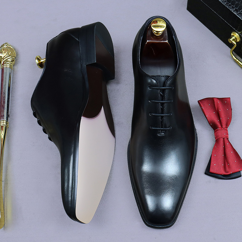 Designer ของแท้หนัง Mens Whole - Men'S Formal Office Wear Shoes บทวิจารณ์และราคา